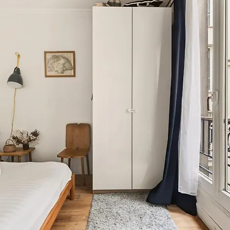 Apartment Cozy 1bdr Flat - Batignolles District - 5 Min To Metro *