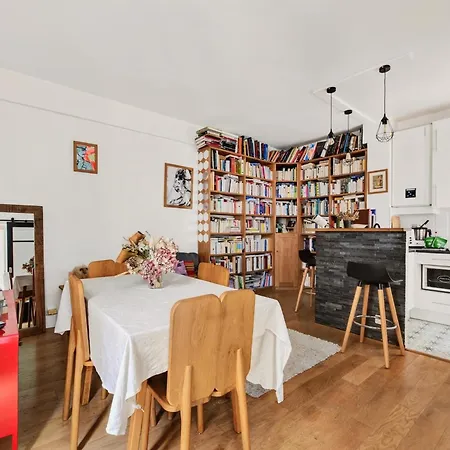 Apartment Cozy 1bdr Flat - Batignolles District - 5 Min To Metro Paris