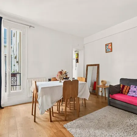 Cozy 1bdr Flat - Batignolles District - 5 Min To Metro * Paris