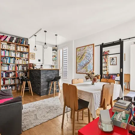 Cozy 1bdr Flat - Batignolles District - 5 Min To Metro Paris